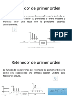 Retenedor de Primer Orden