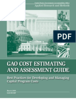 GAO Cost Estimating Assessment Guide