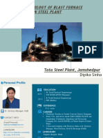 BLAST FURNACE OPERATIONS-TATA STEEL - Dipika Sinha - 5.6.20 PDF