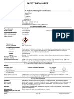 Safety Data Sheet: 1. Product and Company Identification