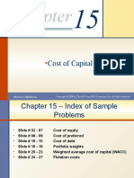 Cost of Capital