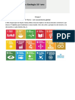 Ficha 3 - A Terra Um Ecossitema Global