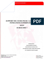 Fondation Superficielle Sous Ec7 PDF