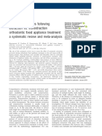 Soft Tissue Changes Following Extraction vs. Nonextraction Orthodontic Fixed Appliance Treatment: A Systematic Review and Meta-Analysis