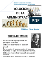 Evolucion de La Administracion