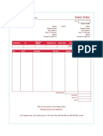 Sales Order Template 2