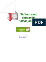 Siri Bercakap Dengan Jin Tamar Jalis PDF