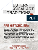 Western Classical Art Traditions