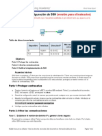 5.2.1.4 Packet Tracer - Configuring SSH Instruction - ILM