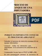 Proceso de Arranque de Una PC