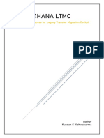 SAP S/4 HANA Legacy Transfer Migration Cockpit