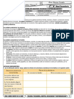 Ficha de Actividad Practica 2do Sec 30 Junio