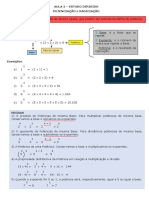 Aula-2-Potenciação e Radiciação