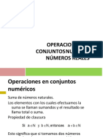 Operaciones Entre Conjuntos