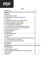 Extraccion de Aceite de Naranja