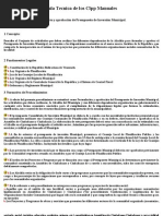 Formulario y Aprobación de Presupuesto de Inversión Municipal