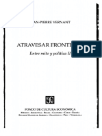 06.1 VERNANT Atravesar Fronteras Entre Mito y Política II 1 Muerte Heroica