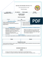 Planeacion 3er Secundaria Matematicas Tema 7