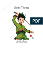 Gon's Theme: Yoshihisa Hirano Arr. Daniel Mathieu