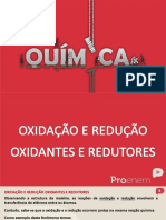 Oxidacao e Reducao Oxidantes e Redutores