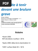 Conduite Tenir Devant Une Brulure Grave