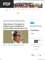 Eligio Damas - El Esequibo, El Problema Peor Manejado Por Nuestra Diplomacia de Ayer y Hoy - Emisora Costa Del Sol 93