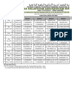 Jadwal Pas Revisi 2017-2018