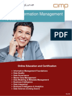 Certified Information Management Professional: Online Education and Certification