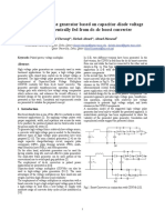 High-Voltage Pulse Generator Based On Capacitor-Diode Voltage Multiplier Centrally Fed From DC-DC Boost Converter