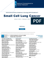 Small Cell Lung Cancer: NCCN Clinical Practice Guidelines in Oncology (NCCN Guidelines)