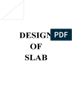 Design OF Slab