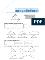 Los Triangulos y Su Clasificacion para Cuarto de Primaria