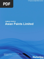 Asian Paints Limited: Company Profile