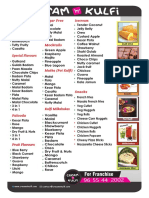 Creamnkulfi Menu PDF