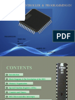 8051 Microcontroller & Programming in C: Presented By: Rana Das N Abhijit Suman Pal Guided By: Bappadita