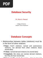 Lecture 5 Database Scurity PDF