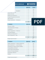 Matriz Curricular