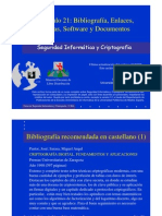 Seguridad Informática y Criptografía. Tablas, Software y Documentos