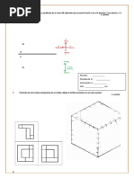 Examen Parcial Geometria Descriptiva