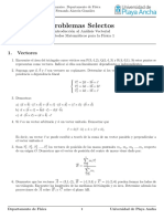 Problemas Selectos Introducci N An Lisis Vectorial