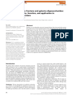 Prebiotic Inulin-Type Fructans and Galacto-Oligosaccharides: de Finition, Specificity, Function, and Application in Gastrointestinal Disorders