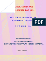 Modul Tambahan Kualifikasi Las (KL)