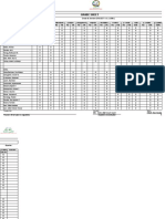 Grade Sheet: Arabic-English School With International Standards