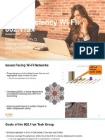 Webinar Slides 802.11ax Sneak Peek - The Next Generation Wi Fi PDF