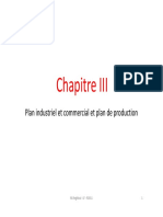 Chapitre III: Plan Industriel Et Commercial Et Plan de Production Plan Industriel Et Commercial Et Plan de Production