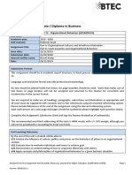 Unit 12-Organisational Behaviour-Assignment Brief-1.1-A