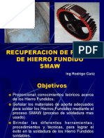 Copia de SOLDADURA DE HIERRO FUNDIDO-RECUPERACION DE PIEZAS - SMAW - EXSA-OERLIKON PDF