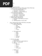 Pre-Camp Coaches Meeting Outline