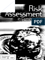 Risk Assessment in Construction PDF