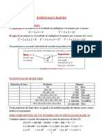 Guía N°6a Potenciacion